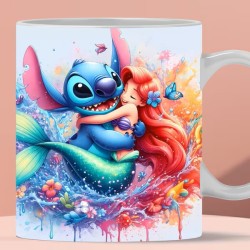 Mug - Stitch + Ariel